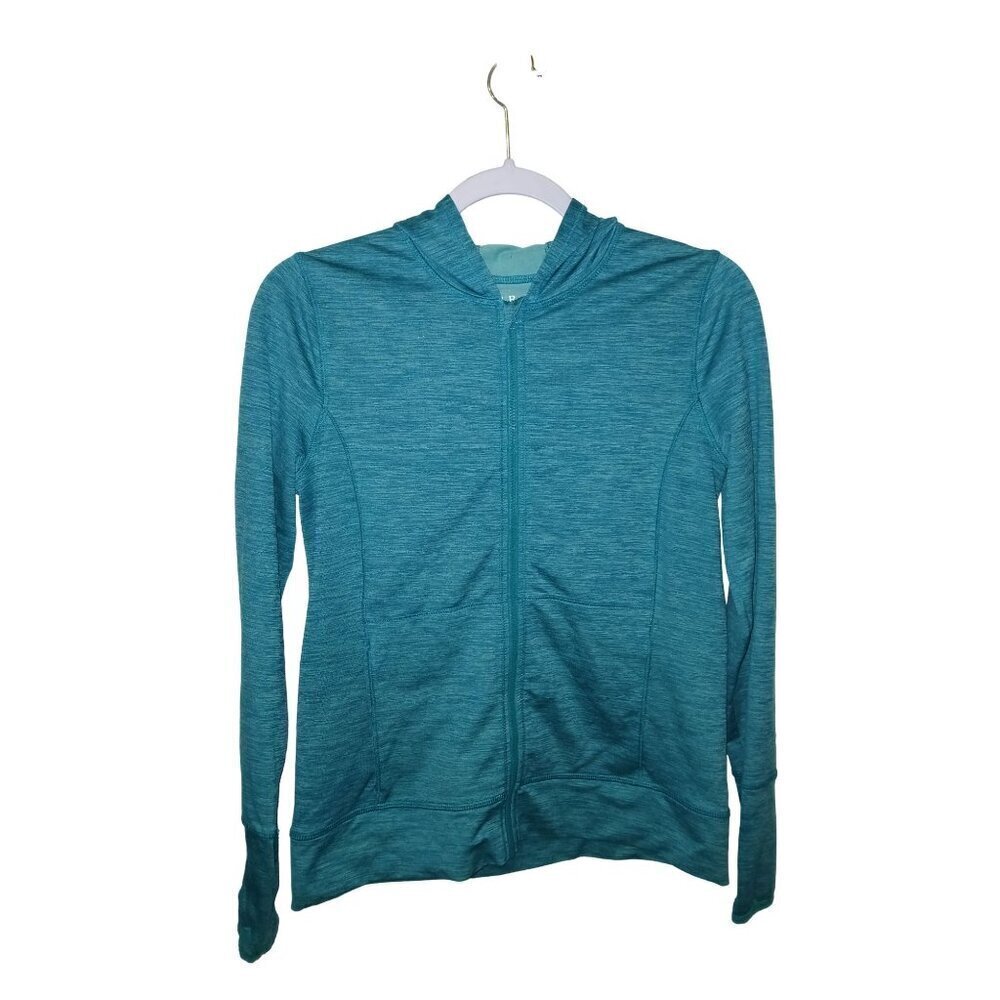 L.L. BEAN Long Sleeve Hooded Full Zip-Up Lightweight Jacket Kids L (14-16)